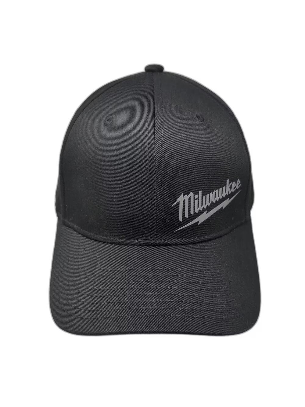 Black Logo Baseball Cap - Men's Adjustable Hat
